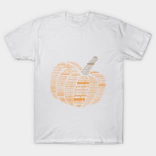 Typographic pumpkin T-Shirt